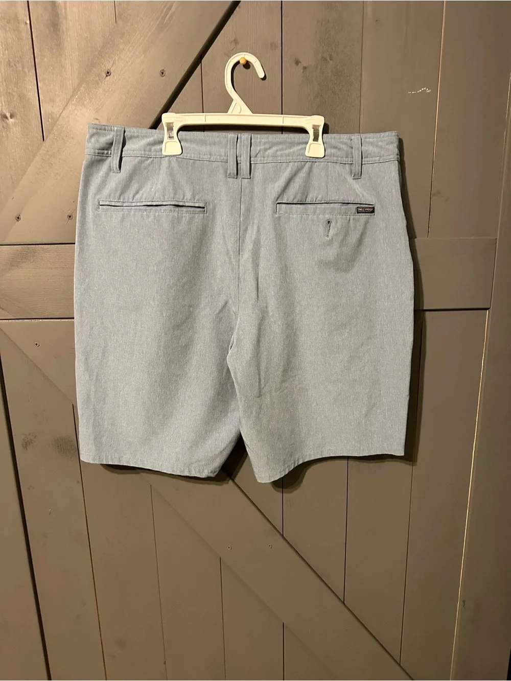O'Neill Men's Light Gray Hybrid Shorts Size 36